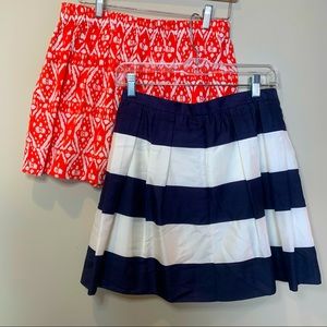 2 for 1. JCREW skirts